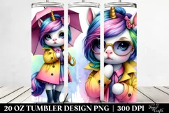 Cute Baby Unicorn 20 Oz Tumbler Product Image 2