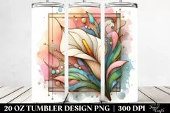 Calla Lily 20 Oz Tumbler Product Image 2
