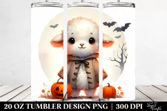 Baby Lamb Dressed for Halloween 20 Oz Tumbler Product Image 2