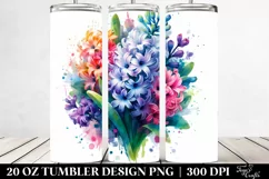 Vibrant Abstract Bouquet with Hyacinth Splash | 20 Oz Product Image 2