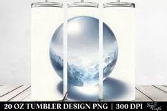 Simple Crystal Ball Digital Painting Tumbler Product Image 2