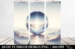 Simple Crystal Ball Digital Painting Tumbler Product Image 2