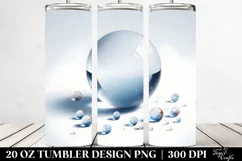 Simple Crystal Ball Digital Painting Tumbler Product Image 2