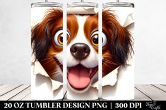 Crazy Funny Brittany Tumbler Product Image 2