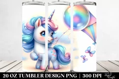 Baby Unicorn Bubble Twirl | 20 Oz Tumbler Product Image 2