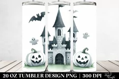 Simple Funny Halloween Clipart | 20 oz Tumbler Product Image 2