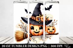 Funny Halloween Broomstick 20 Oz Tumbler Product Image 2