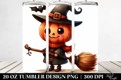Funny Halloween Broomstick 20 Oz Tumbler Product Image 2