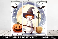 Funny Halloween Broomstick 20 Oz Tumbler Product Image 2