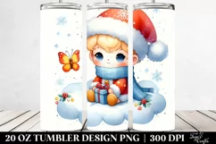 Cute Baby Butterfly | 20 oz Tumbler Product Image 2