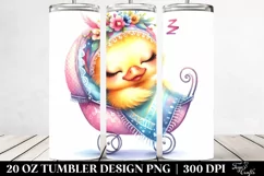Colorful Boho Baby Duck Tumbler Product Image 2