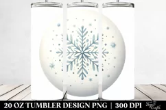 Pastel Watercolor Christmass | 20 oz Tumbler Product Image 2