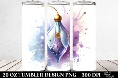 Glossy Snowdrop Tumbler Product Image 2