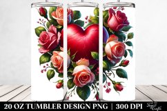 Love 20 Oz Tumbler Png Product Image 2