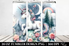 Pastel Unicorn Mountaintop Tumbler Product Image 2
