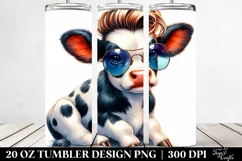 Funny Baby Cow 20 Oz Tumbler Product Image 2