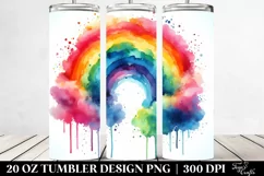 Colorful Ranbow Star | 20 Oz Tumbler Product Image 2
