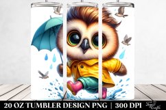 Goofy Baby Owl Tumbler Product Image 2