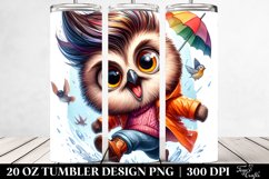 Goofy Baby Owl Tumbler Product Image 2