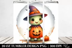Baby Turtle Dressed for Halloween 20 Oz Tumbler Product Image 2