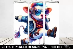 Contempt Baby Cow 20 Oz Tumbler Product Image 2