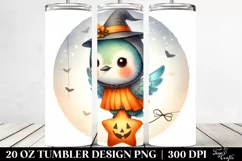 Cute Baby Hummingbird on the Star for Halloween Product Image 2