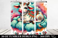 Spring 20 Oz Tumbler Png Product Image 2