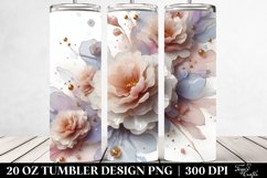Glossy Carnation Tumbler | 20 oz Tumbler Product Image 2