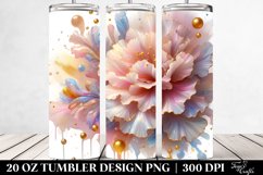 Glossy Carnation Tumbler | 20 oz Tumbler Product Image 2