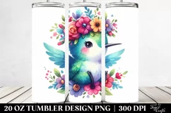 Adorable Hummingbird | 20 oz Tumbler Product Image 2