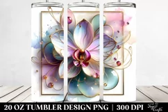 Glossy Orchid Tumbler | 20 oz Tumbler Product Image 2