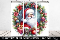 Vibrant Santa | 20 oz Tumbler Product Image 2