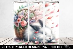 Rabbit Tumbling with Spring Petals Product Image 2
