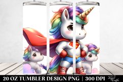 Hero Unicorn Pose 20 Oz Tumbler Product Image 2