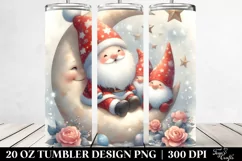 Cute Santa Gnomes | 20 oz Tumbler Product Image 2
