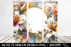 Vibrant Abstract Gold Foil | 20 Oz Tumbler Product Image 2