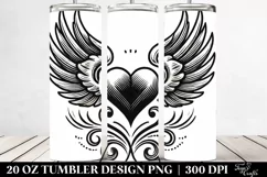 Valentines 20 Oz Tumbler Png Product Image 2