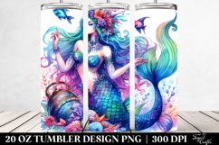 Mermaid Dressed | 20 oz Tumbler Product Image 2