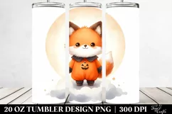 Cute Baby Fox 20 Oz Tumbler Product Image 2