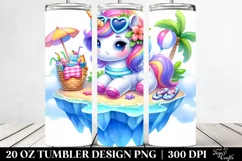 Beachwear Floating Island | 20 Oz Tumbler Product Image 2