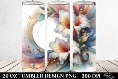 Shiny Gladiolus Tumbler Product Image 2