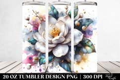 Glossy Gardenia | 20 Oz Tumbler Product Image 2