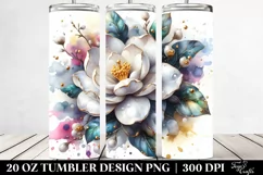 Glossy Gardenia | 20 Oz Tumbler Product Image 2