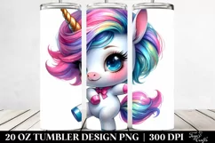 Cool Unicorn Dancing | 20 oz Tumbler Product Image 2