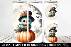 Cute Baby Peacock on the Moon for Halloween Product Image 2