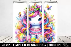Cute Unicorn, 20 oz Tumbler Product Image 2