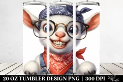 Funny Watercolor Goose with es Clipart Product Image 2