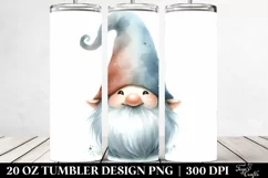 Whimsical Smiling Gnome Art | 20 oz Tumbler Product Image 2