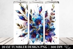 Glossy Lobelia Tumbler Product Image 2