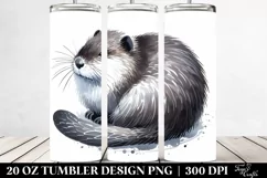 Whimsical Flowers,Baby Macaw | 20 Oz Tumbler Product Image 2